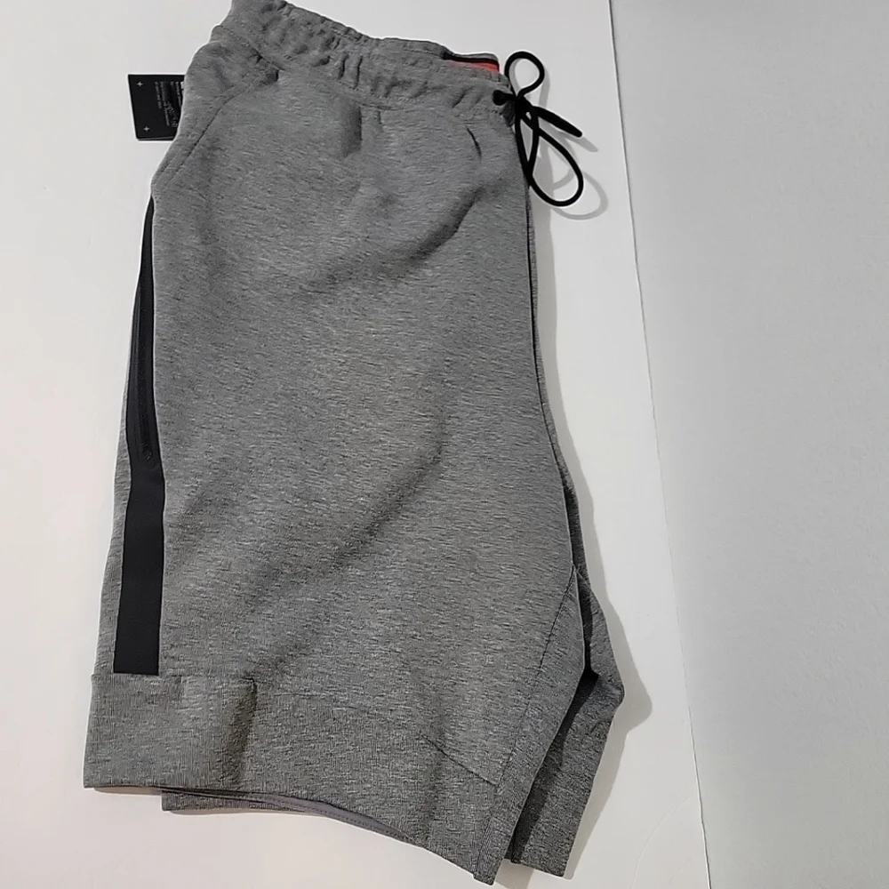 Nike Tech Pack Fleece Men's Shorts Grey Size XLarge - Picture 10 of 14